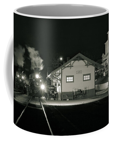Cass Scenic Railroad Coffee Mug featuring the photograph Cass Scenic Railroad #17 by Mary Almond