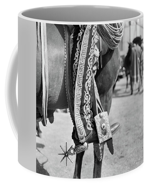 Photography Coffee Mug featuring the photograph 1930s Detail Of Traditional Charro by Vintage Images