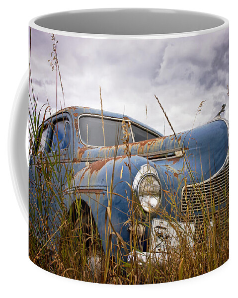 Transportation Coffee Mug featuring the photograph 1940 Dodge 4 Door Luxury Liner by Mary Lee Dereske