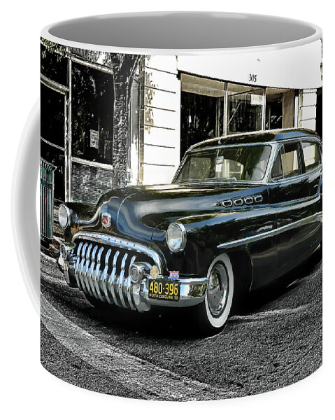 Victor Montgomery Coffee Mug featuring the photograph 1950 Buick by Vic Montgomery