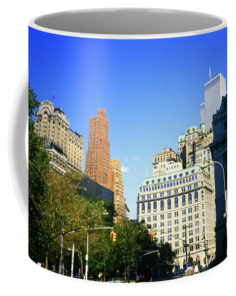 New York Coffee Mug featuring the photograph 1984 New York City Skyline No3 by Gordon James