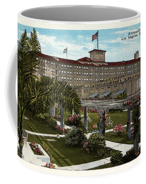 Los Angeles Coffee Mug featuring the photograph Ambassador Hotel #1 by Sad Hill - Bizarre Los Angeles Archive