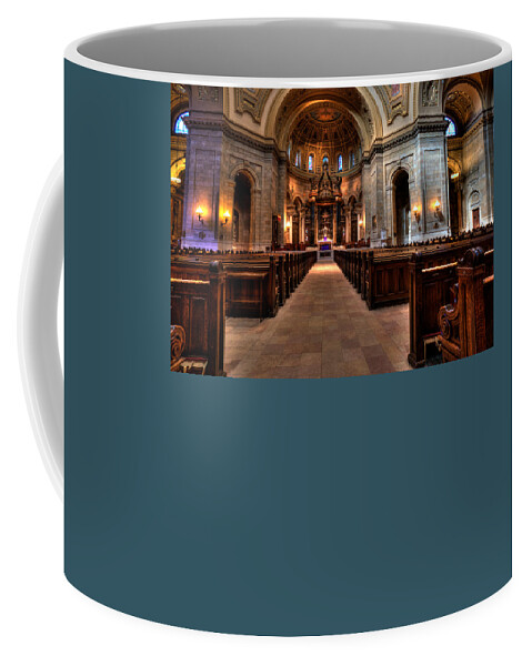 Mn Church Coffee Mug featuring the photograph Cathedral Of Saint Paul #3 by Amanda Stadther