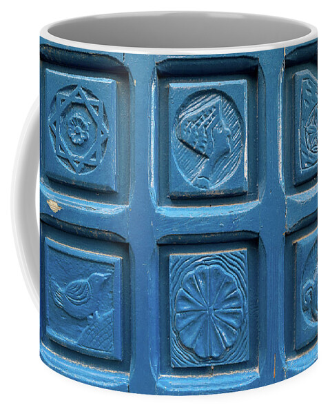 Photography Coffee Mug featuring the photograph Close-up Of Tiles, Jaffa, Tel Aviv #2 by Panoramic Images