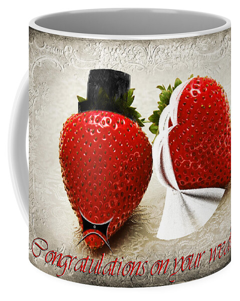 Congratulations on your wedding #2 Coffee Mug by Andee Design - Fine Art  America