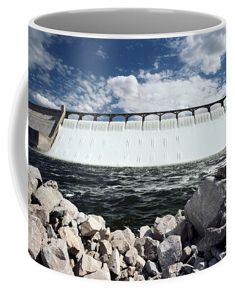 Industry Coffee Mug featuring the photograph Grand Coulee Dam #2 by Earl Roberge