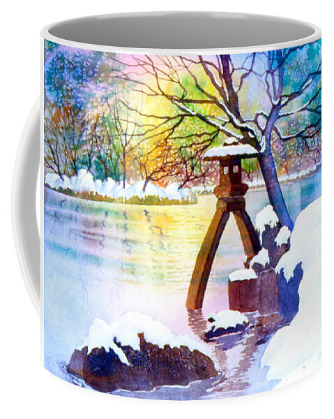 Garden Coffee Mug featuring the painting In the Garden by Teresa Ascone