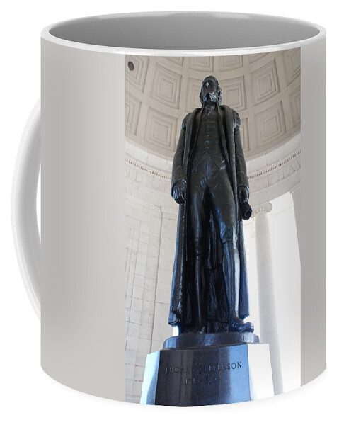 Declaration Of Independence Coffee Mug featuring the photograph Jefferson Memorial by Kenny Glover