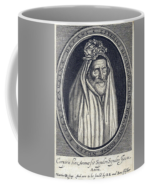 Literature Coffee Mug featuring the photograph John Donne, English Poet #2 by Folger Shakespeare Library