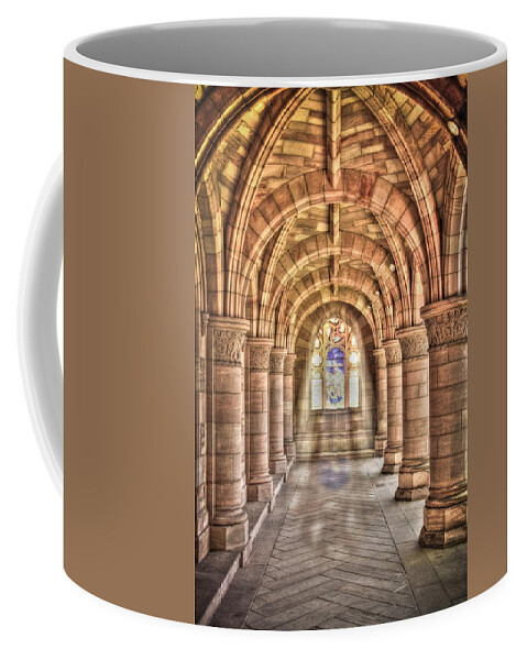 Architecture Coffee Mug featuring the photograph Kelso Abbey by Sue Leonard