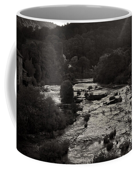 Garden Coffee Mug featuring the photograph Llangollen and Maelor Country River #2 by Doc Braham