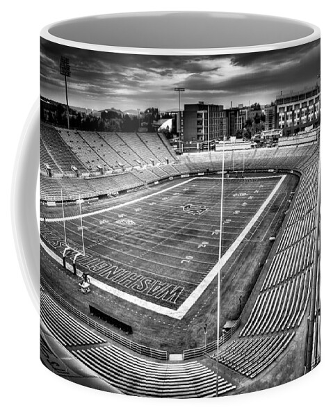 Washington State University Coffee Mug featuring the photograph Martin Stadium - Pullman Washington by David Patterson