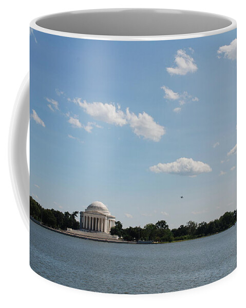 Declaration Of Independence Coffee Mug featuring the photograph Memorial by the Water by Kenny Glover