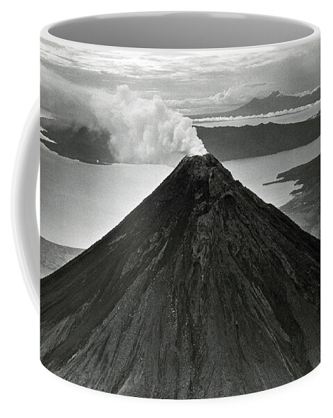 Geology Coffee Mug featuring the photograph Mount Mayon Volcano by Josephus Daniels