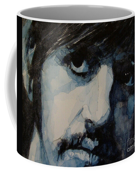 Ringo Starr  Coffee Mug featuring the painting Ringo Starr by Paul Lovering