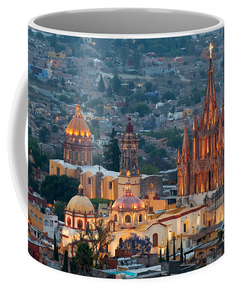 San Miguel De Allende Coffee Mug featuring the photograph San Miguel De Allende, Mexico by John Shaw