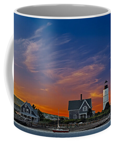Sandy Neck Lighthouse Coffee Mug featuring the photograph Sandy Neck Lighthouse #2 by Susan Candelario