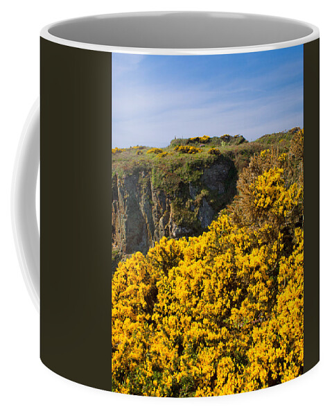 Birth Place Coffee Mug featuring the photograph St Non's Bay West Wales by Mark Llewellyn