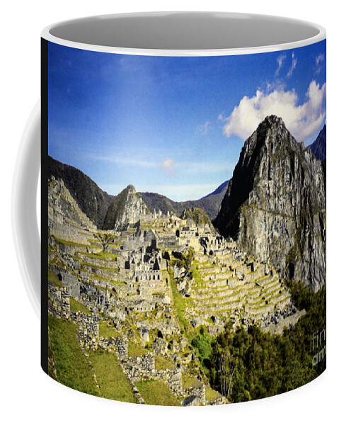 Machu Picchu Coffee Mug featuring the photograph The Lost City by Suzanne Luft