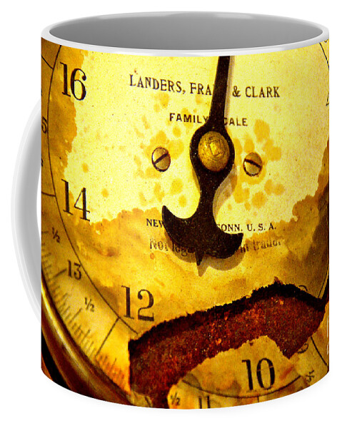 Abstract Coffee Mug featuring the photograph Time Worn #2 by Lauren Leigh Hunter Fine Art Photography
