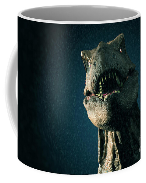 T-rex Coffee Mug featuring the photograph Tyrannosaurus Rex by Science Picture Co