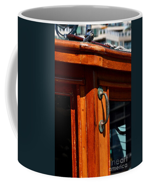  Coffee Mug featuring the photograph Vancouver BC Classic Boats #2 by Dean Ferreira