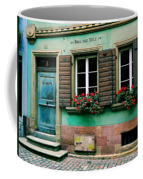 Windows Coffee Mug featuring the photograph Windows and Doors 6 by Maria Huntley