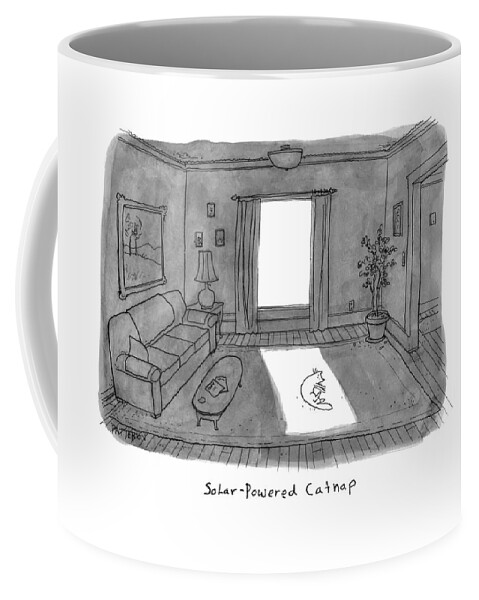 Solar Powered Catnap Coffee Mug