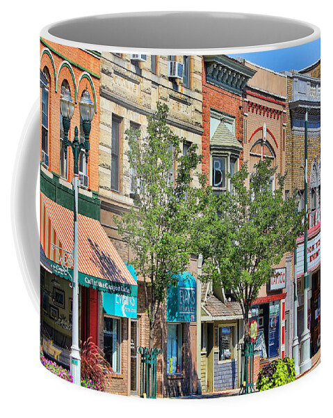 Downtown Bowling Green Ohio Coffee Mug featuring the photograph Downtown Bowling Green #3 by Jack Schultz