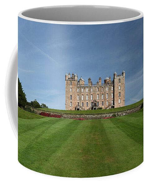 Drumlanrig Castle Coffee Mug featuring the photograph Drumlanrig Castle #3 by Maria Gaellman