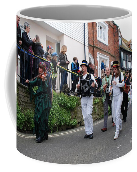 Jack Coffee Mug featuring the photograph Jack In The Green festival Hastings #3 by David Fowler