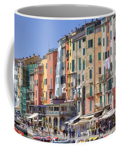 Porto Venere Coffee Mug featuring the photograph Porto Venere #3 by Joana Kruse