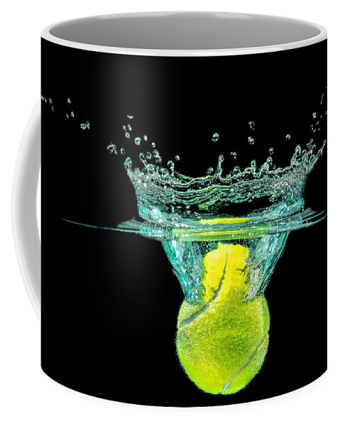 Activity Coffee Mug featuring the photograph Tennis Ball by Peter Lakomy