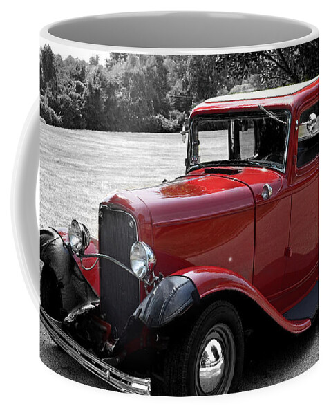 32 Ford Coupe Charmer Coffee Mug featuring the photograph 32 Ford Coupe Charmer by Luther Fine Art