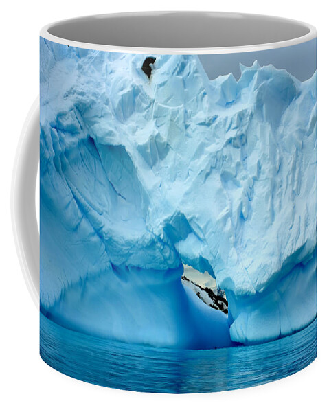 Icebergs Coffee Mug featuring the photograph Blue Iceberg #4 by Amanda Stadther