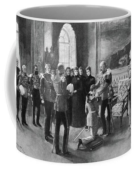 1901 Coffee Mug featuring the drawing Edward Vii (1841-1910) #4 by Granger