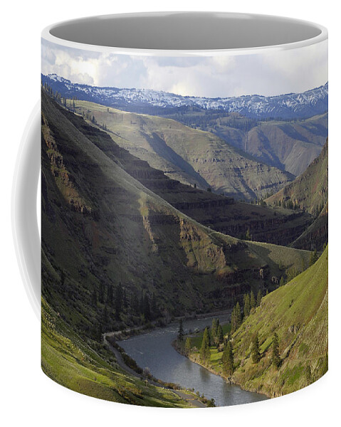 Bend Coffee Mug featuring the photograph Grande Ronde River Canyon Oregon #4 by Theodore Clutter