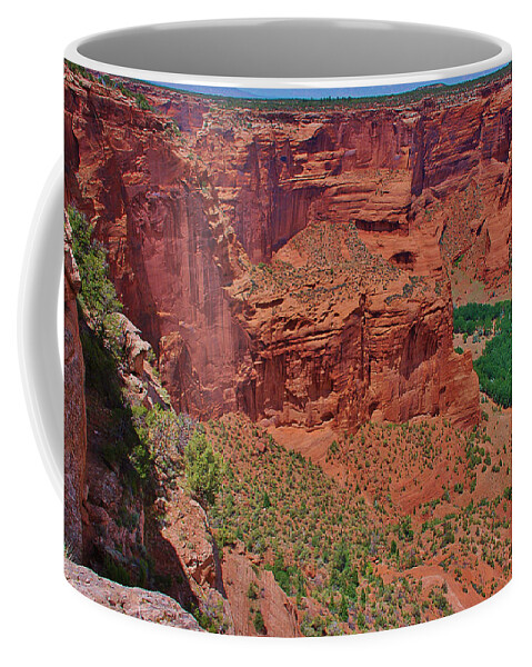 Rock Coffee Mug featuring the photograph Inside the Canyon #4 by Dany Lison
