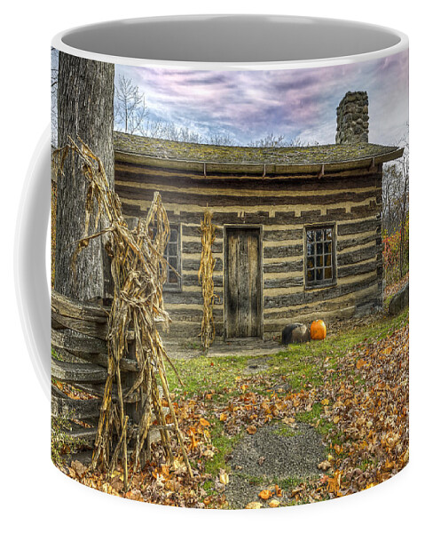Abandoned Coffee Mug featuring the photograph Old Cottage #4 by Peter Lakomy