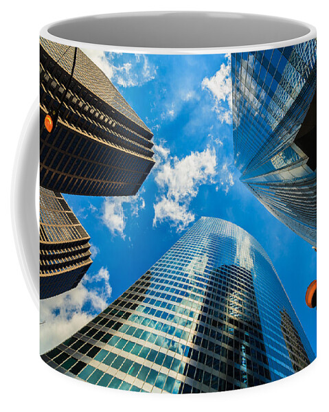 Architecture Coffee Mug featuring the photograph Skyscrapers #4 by Raul Rodriguez