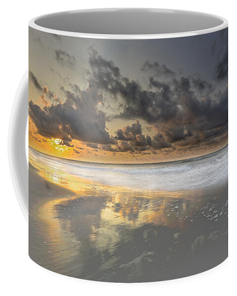 Atlantic Ocean Coffee Mug featuring the photograph Sunrise on Hilton Head Island #4 by Peter Lakomy