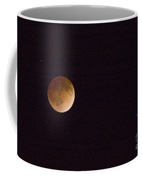 Moon Coffee Mug featuring the photograph Blood Moon #5 by Steven Krull