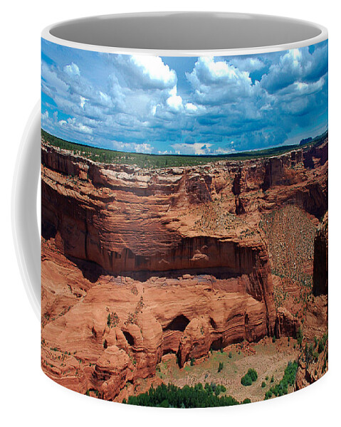 Pueblo Coffee Mug featuring the photograph Canyon de Chelly #5 by Dany Lison