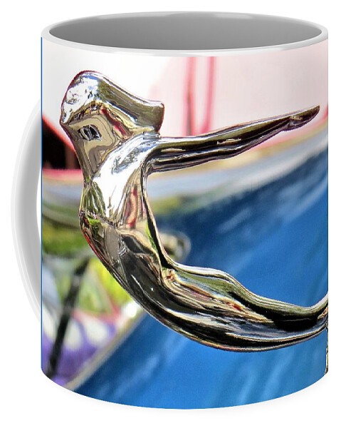 Autos Coffee Mug featuring the photograph Classic Car Art by Dart Humeston