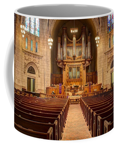 Mn Church Coffee Mug featuring the photograph Hennepin Avenue Methodist Church #14 by Amanda Stadther
