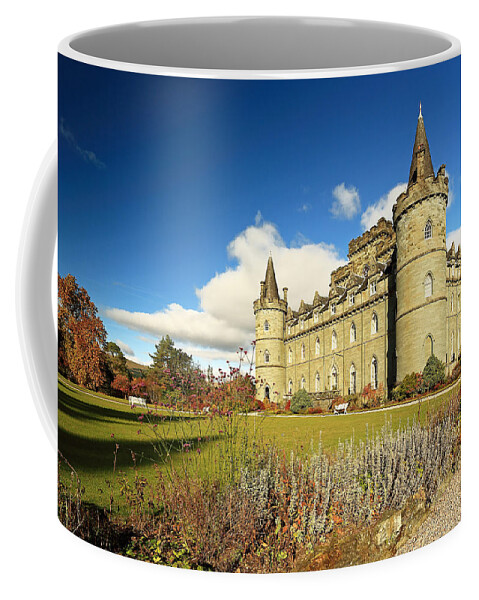 Scottish Castle Coffee Mug featuring the photograph Inveraray Castle #5 by Grant Glendinning