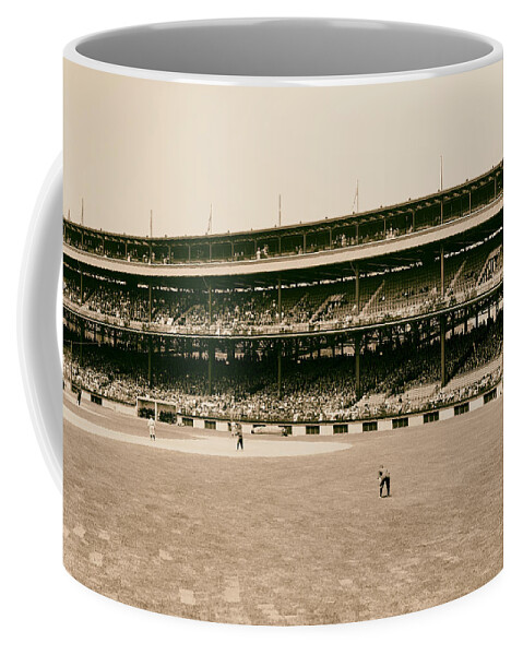 Pittsburgh Coffee Mug featuring the photograph Pittsburgh's Forbes Field 1910s #5 by Mountain Dreams
