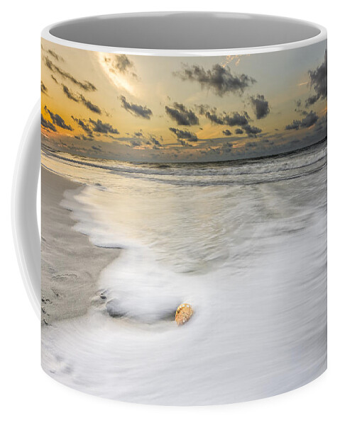 Atlantic Ocean Coffee Mug featuring the photograph Sunrise on Hilton Head Island #5 by Peter Lakomy