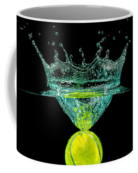 Activity Coffee Mug featuring the photograph Tennis Ball #5 by Peter Lakomy