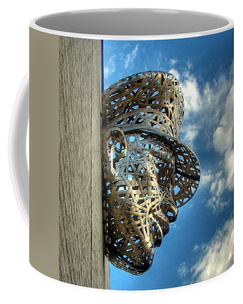 Police Coffee Mug featuring the photograph Thin Blue Line by Farol Tomson